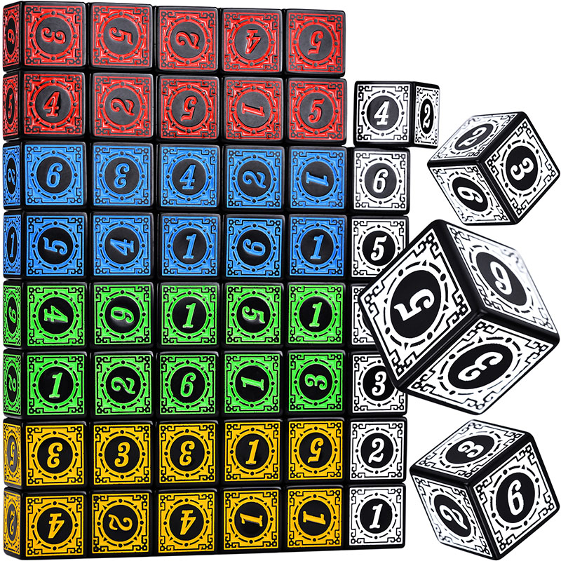 Party Games Easter - 10 pçs/set conjunto de dados acrílicos
