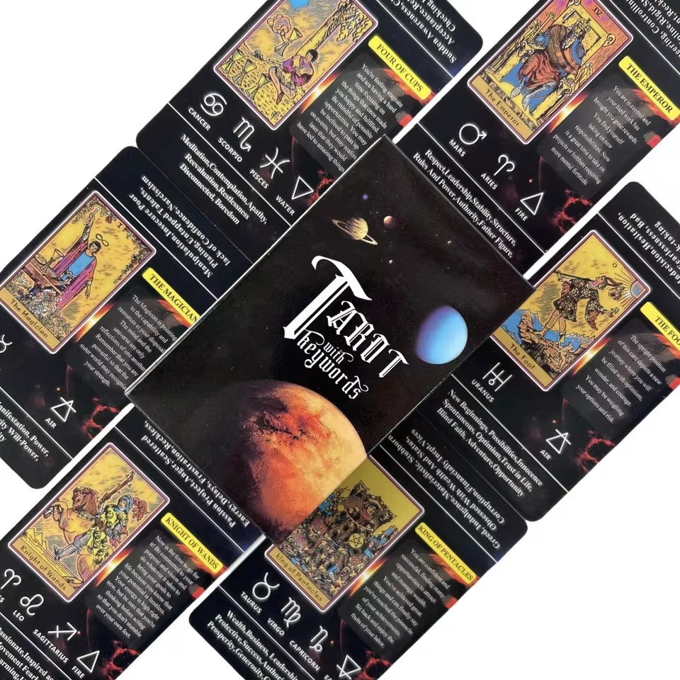 Party Games Meaning - Cartas de tarô para iniciantes com