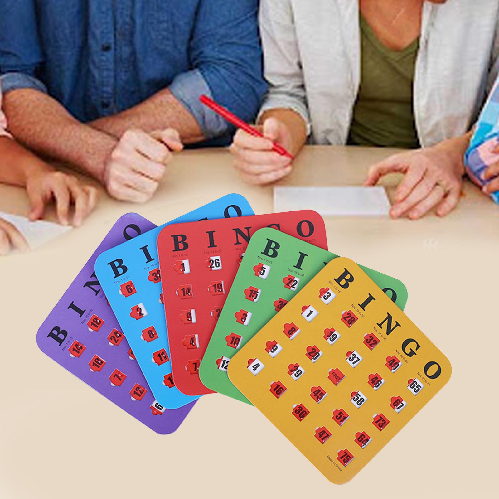 5 peças cartas de jogo de bing - Party Games For Adults Large Group avaliação e preço