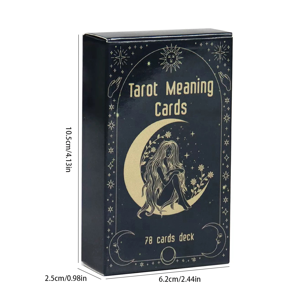 Baralho de Tarô com 78 Cartas  - Party Games Meaning avaliação e preço