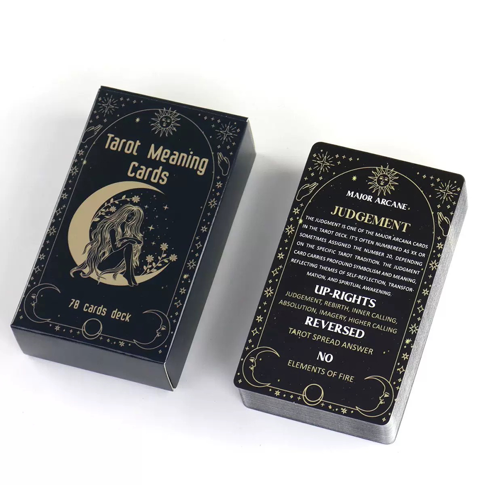 Baralho de Tarô com 78 Cartas  - Party Games Meaning avaliação e preço