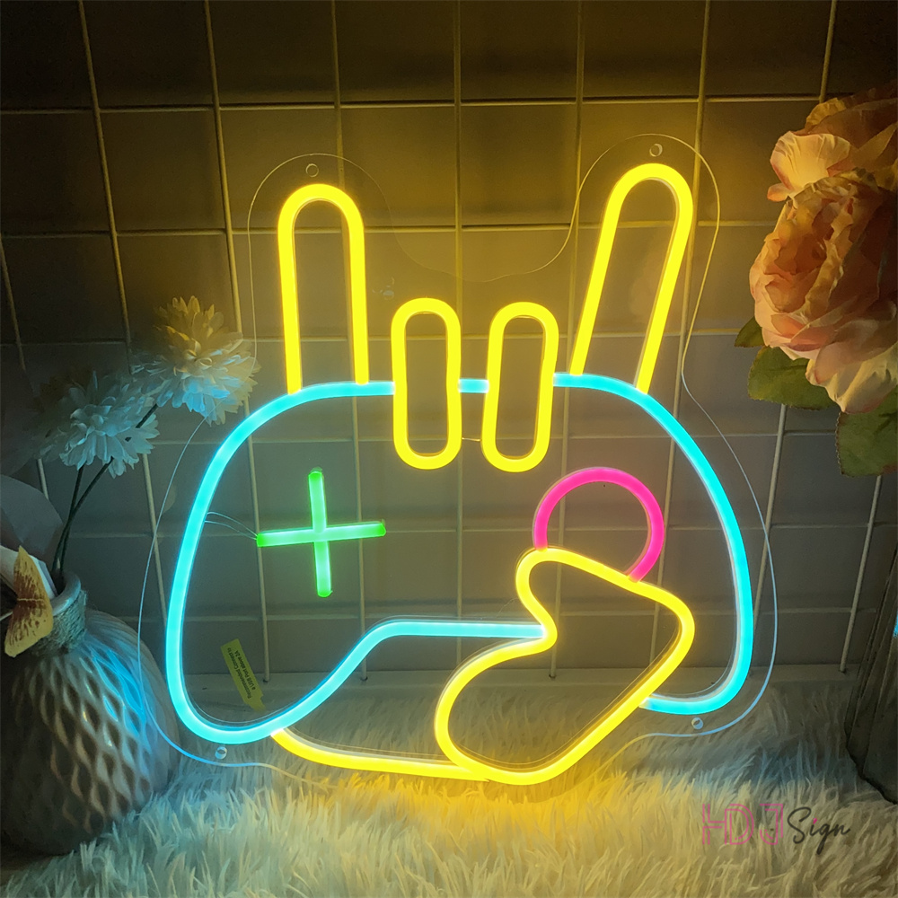 Gaming Neon LED Sign, Sinais G - Party Games Girls Night avaliação e preço