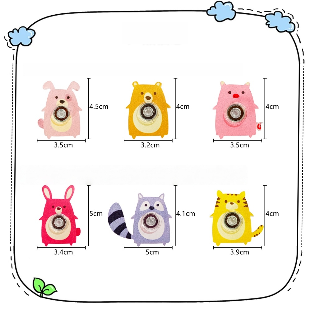 Animal acrílico dos desenhos a - Party Games Easter avaliação e preço
