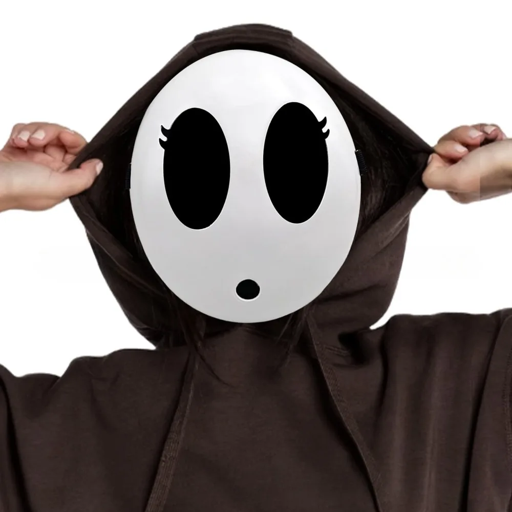 Halloween Shy Guy Máscara para - Party Games Easter avaliação e preço