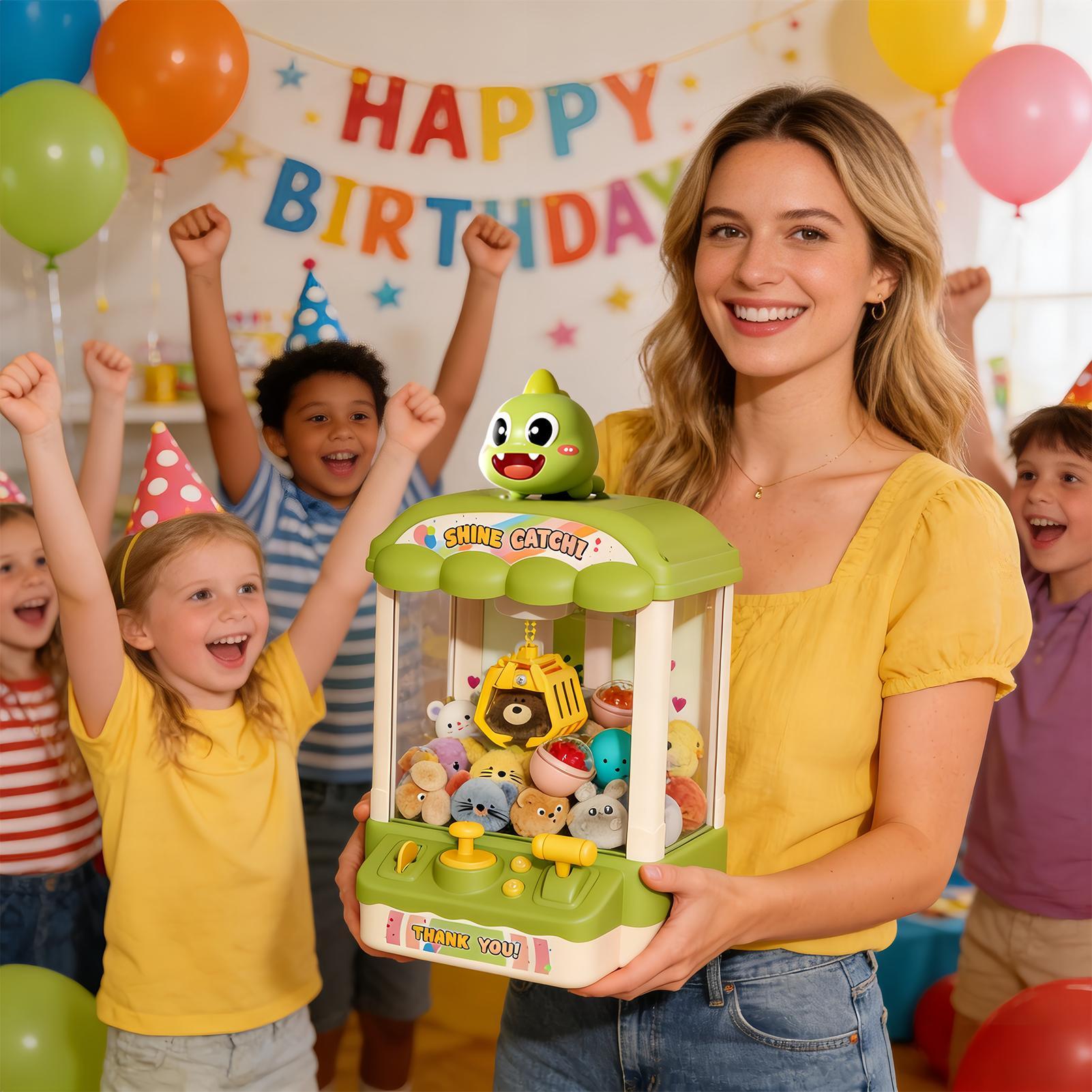 Máquina de garra pequena dinos - Party Games Girls Night avaliação e preço