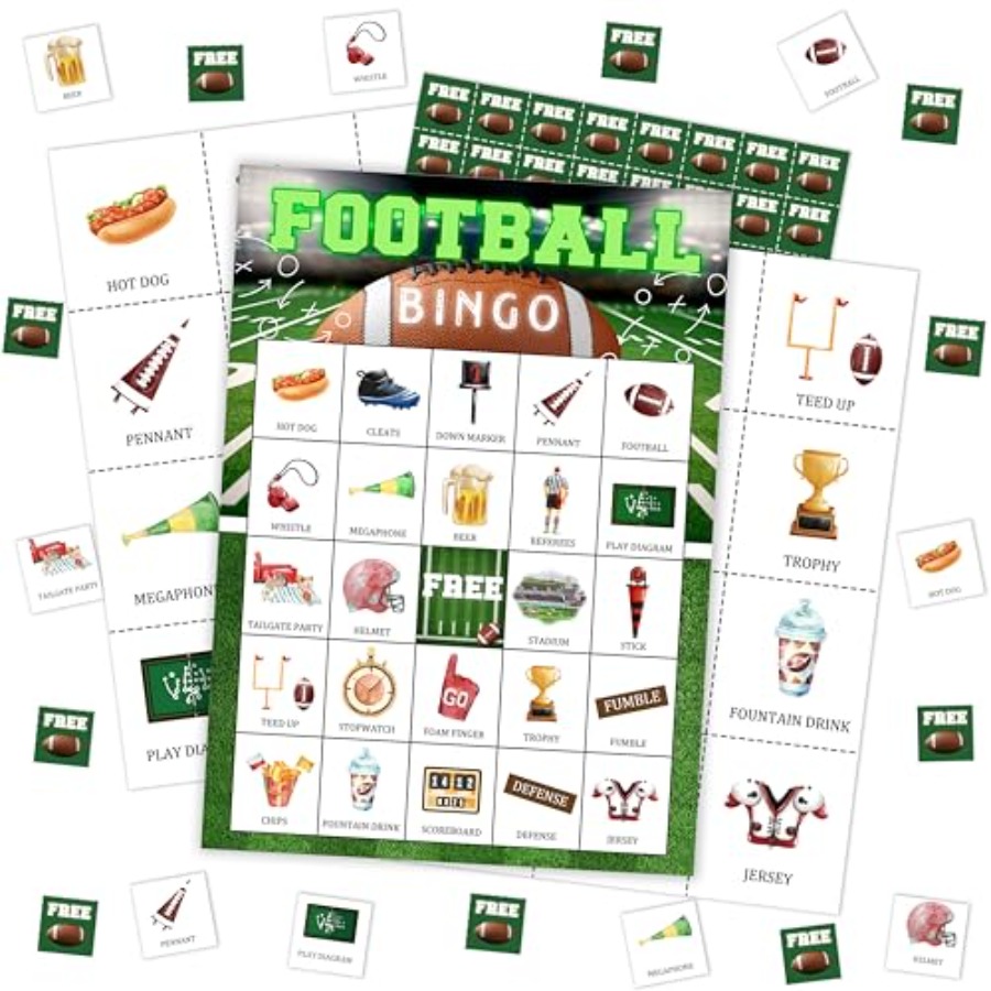 Cartas de Jogo de Bingo para F - Party Games For Adults Large Group avaliação e preço